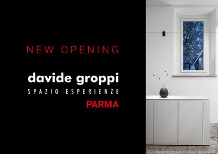 Davide Groppi | New opening in Parma | © Davide Groppi srl | All Rights Reserved